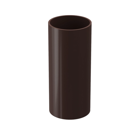 Труба водосточная 3 м Standard, тёмно-коричневый